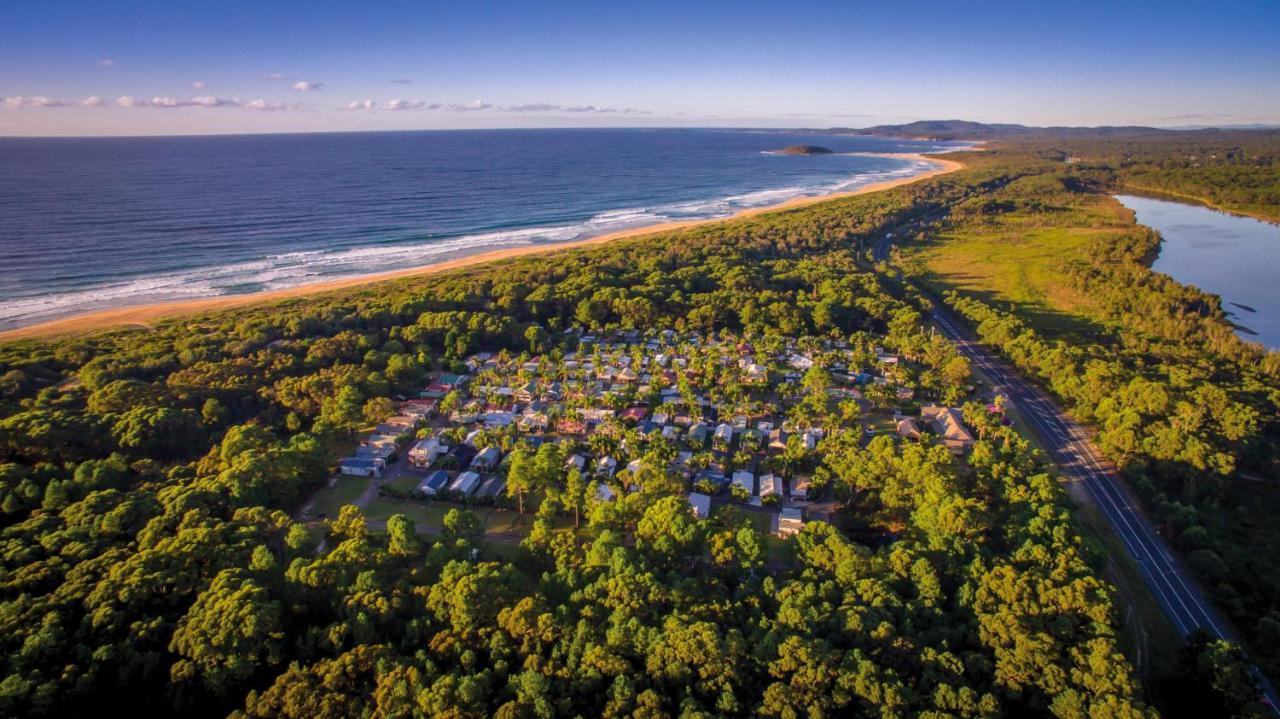 Wairo Beach Holiday Park Tabourie Lake ภายนอก รูปภาพ