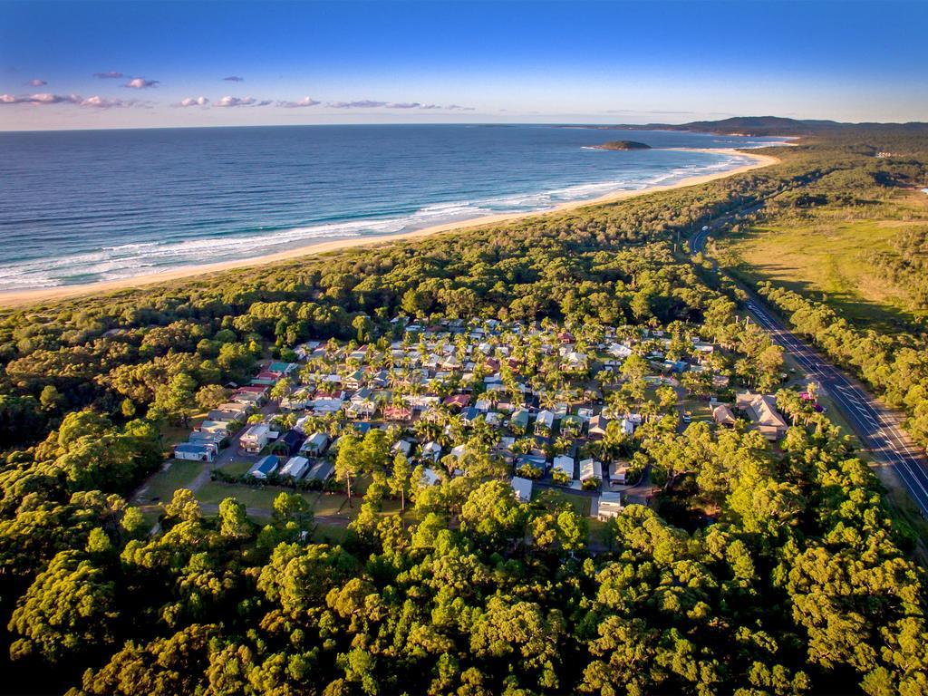 Wairo Beach Holiday Park Tabourie Lake ภายนอก รูปภาพ